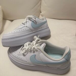 Nike Platform Air Force Ones: Worn only once